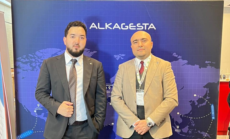 Alkagesta Business Development team members at the Alkagesta stand during ARDA Week 2026 in Cape Town, South Africa