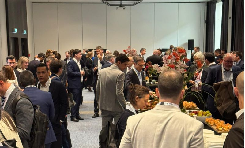 Networking and catering session at TXF Amsterdam Commodity Finance Conference 2026