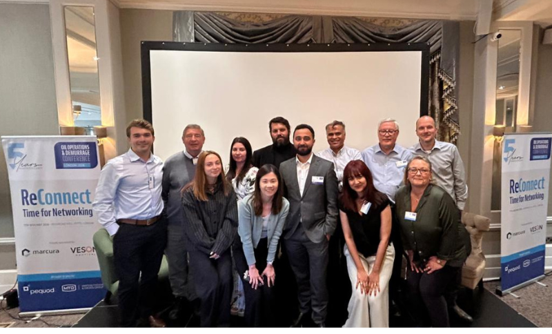 Group of conference participants at Oil Operations and Demurrage Conference 2026 networking session